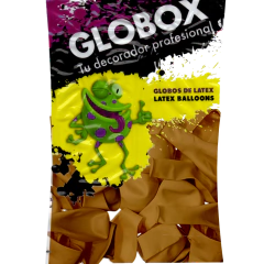 Globox Perlado 12 " DORADO (sobre x 50)