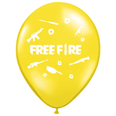 Globo Free Fire x 25 Unidades - comprar online