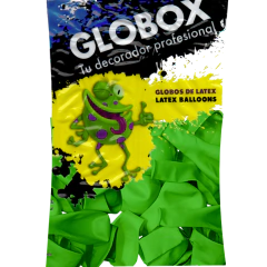Globox Standar 12´´ VERDE HOJA (sobre x 50)