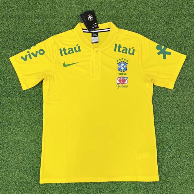 Camisa De Treino Seleção Brasileira Itaú (Amarela)
