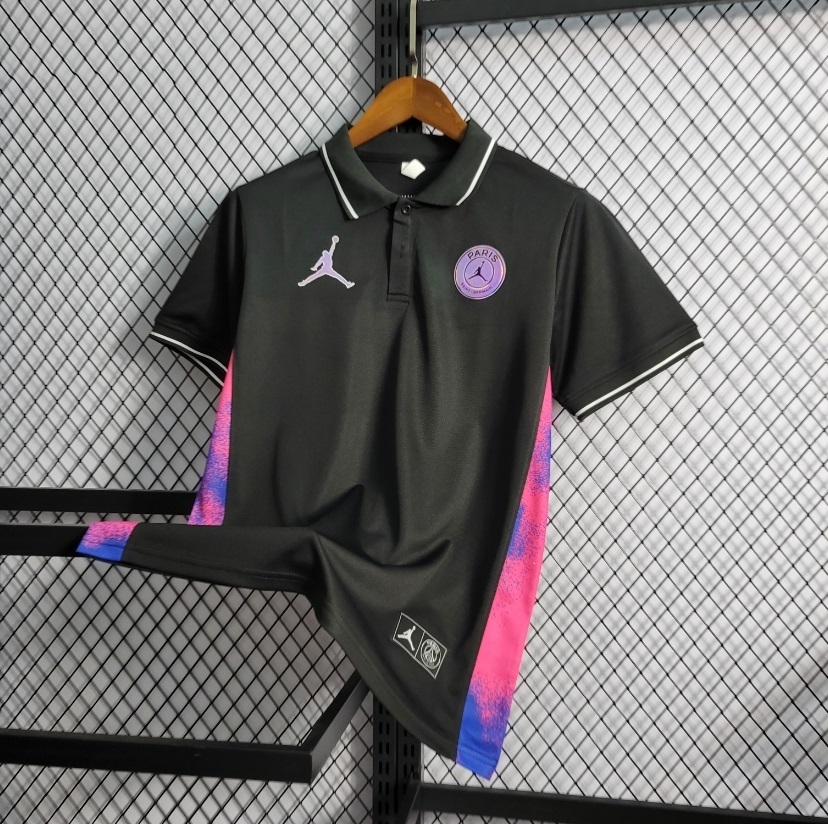 Camisa Polo PSG Preta- Nike