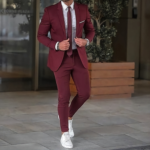 Blazer + Pantalon + Camisa + Corbata - Sublime For Men