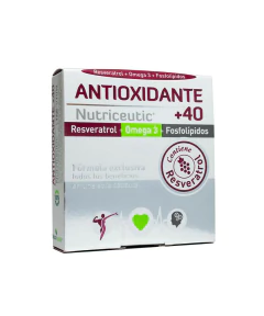 Nutriceutic Antioxidante +40 Resveratrol + Omega 3