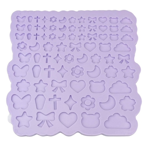 Molde de Silicone para Resina Ratinhos Fofinhos - 2 cavidades (4,5 cm) -  Estúdio Lilac - Moldes de Silicone para Resina