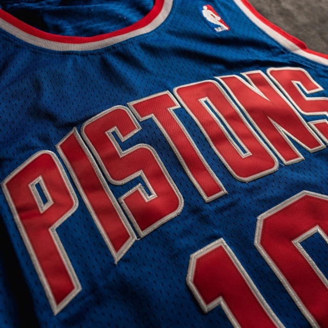 Camiseta Detroit Pistons Retro - Rodman