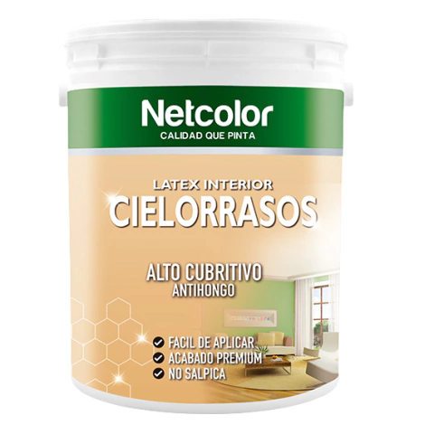 Net Color Cielorraso 1LT Blanco