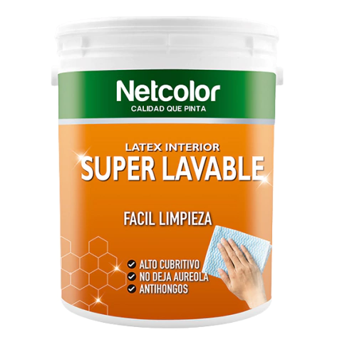 Net Color Super Lavable Blanco 20LT