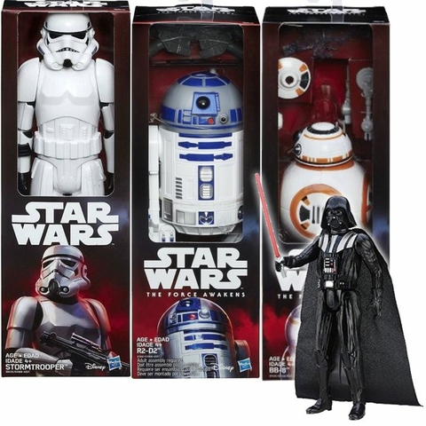 Hasbro Muñeco Star Wars - Surtido de Modelos - 30 cm.- BB8 - R2D2 - Darth  Vader - Stormtrooper