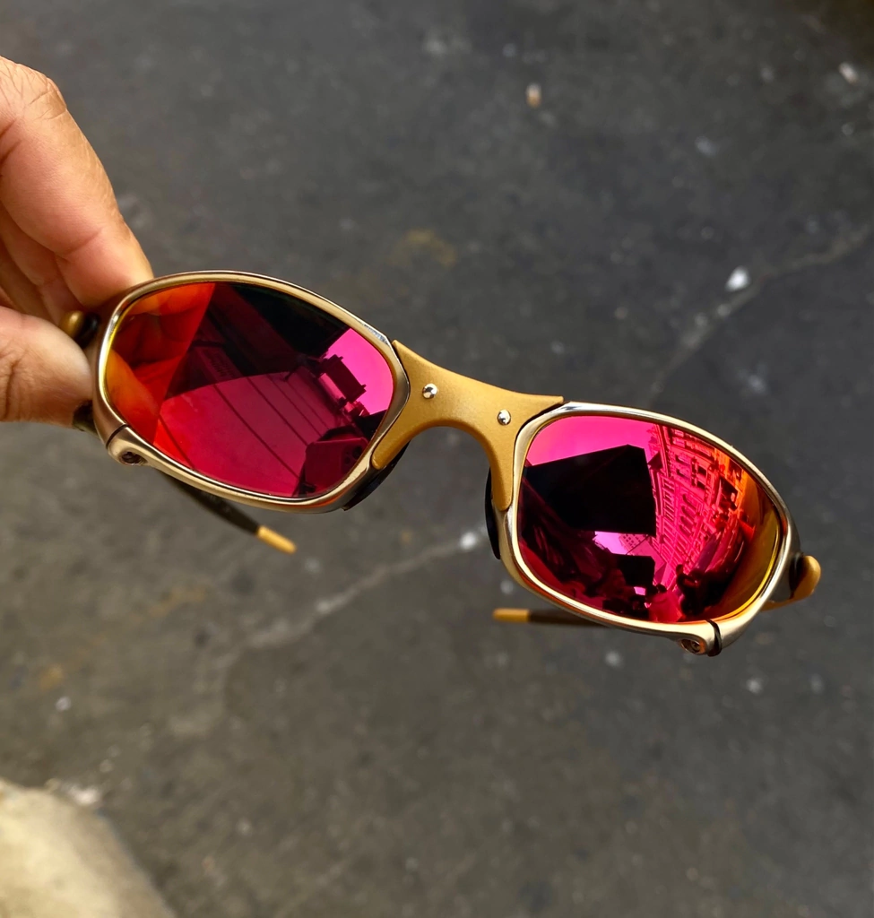 Juliet 24k Original  Óculos Masculino Oakley Nunca Usado 55957524