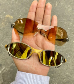 Dartboard Gold + Juliet 24K | Óculos de Sol Lupa Oakley