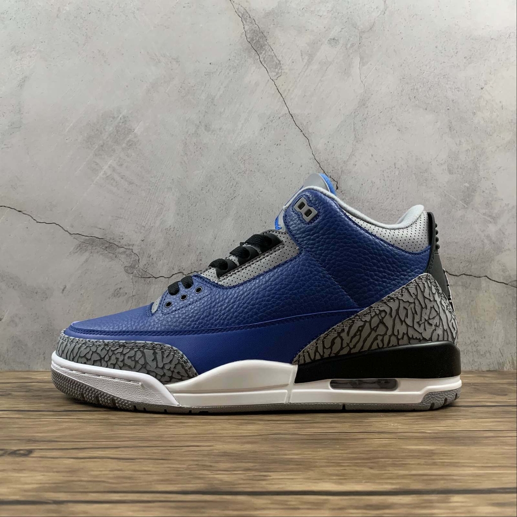 Tênis Air Jordan 3 - Varsity Royal Cement