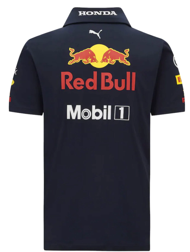 Camisa F1 - Red Bull Racing - Azul Gola Polo