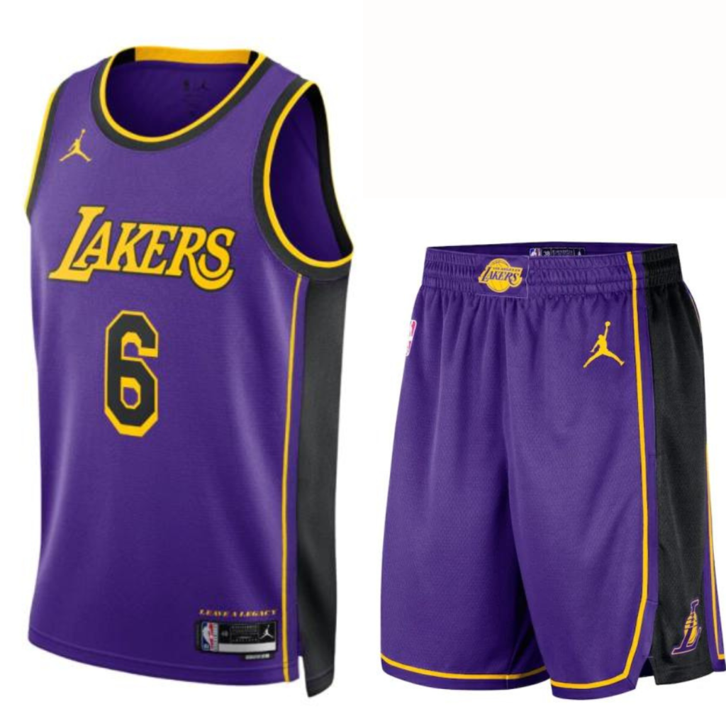 Conjunto Los Angeles Lakers -Statement Edition 22/23 - Short + regata