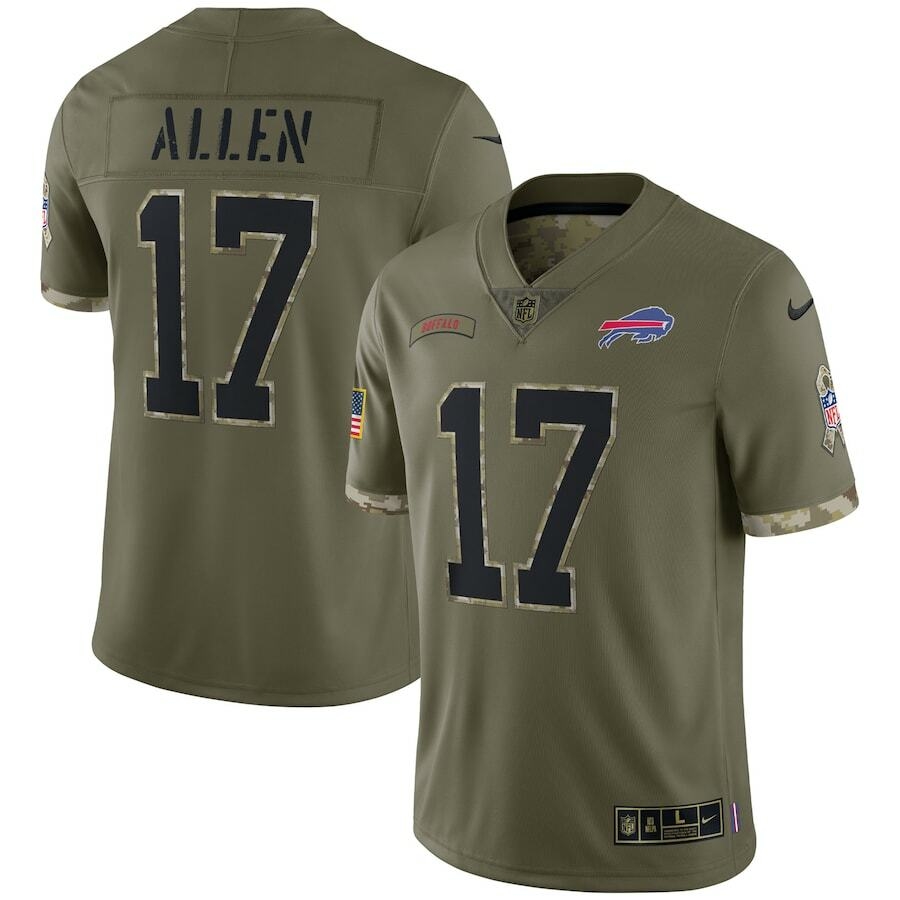 Buffalo bills salute to service jersey sale