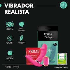 PRIME KIT FANTASY #VR VIBRADOR REALISTA - Prime