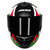 Capacete Axxis Draken Vector Matt Black White Green - Giro Moto Parts - Capacetes, Acessórios e Muito Mais