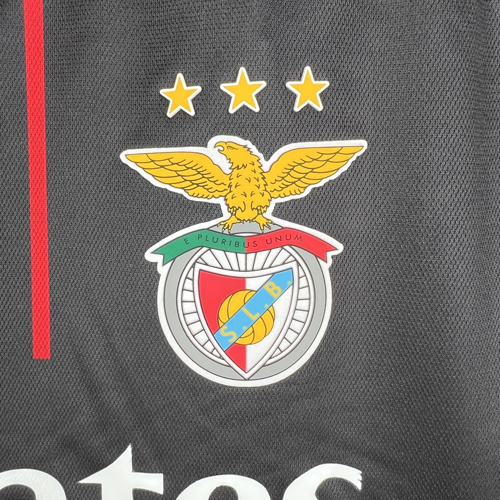 Camisa Adidas Benfica 2023-2024 Torcedor Masculina - Preta