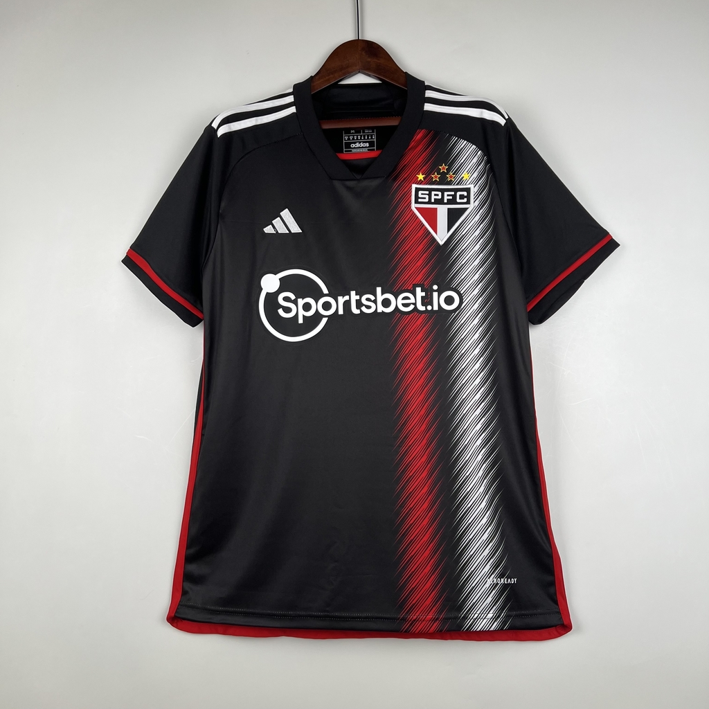 Camisa Flamengo Away (2) 2023/24 Adidas Jogador com Patchs e Patrocínios  Masculina