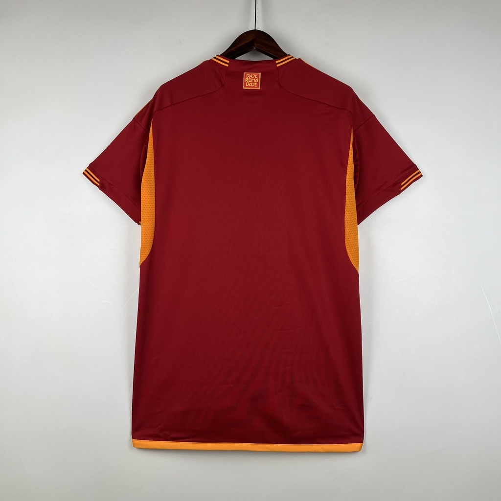 Camisa Adidas AS Roma 2023-2024 Torcedor Masculina - Vermelha