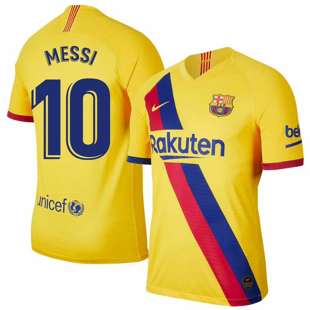 Camisa Nike Barcelona Away 2019-2020 Messi nº 10 - Masculina