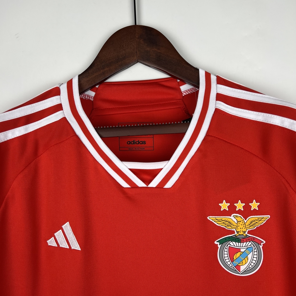 Camisa Adidas Benfica 2023-2024 Torcedor Masculina - Vermelha
