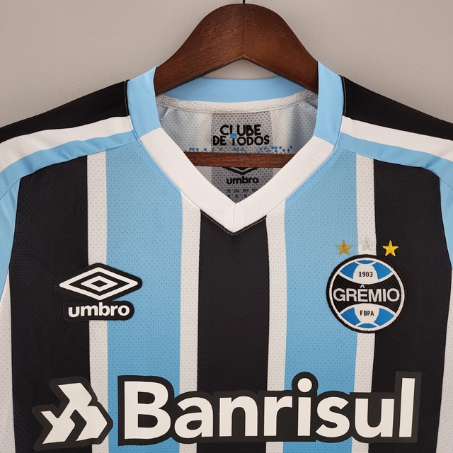 Camisa Grêmio home 22/23 Umbro - Masculina