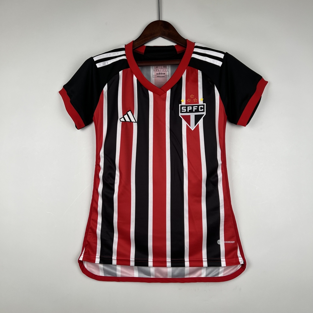 Camisa Adidas São Paulo 2023/24 Torcedor Away - Feminina