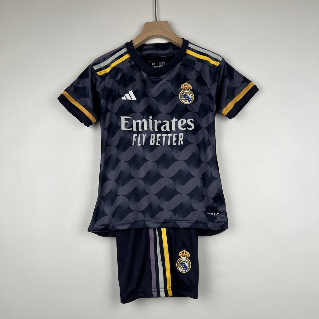 Camisa Infantil Real Madrid 2023/24 Adidas Torcedor
