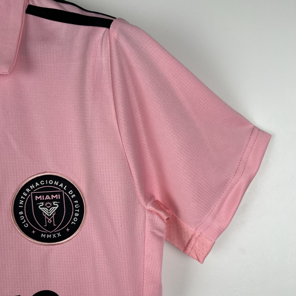 Camisa I do Inter de Miami – Rosa – Home 2023/2024 – Versão