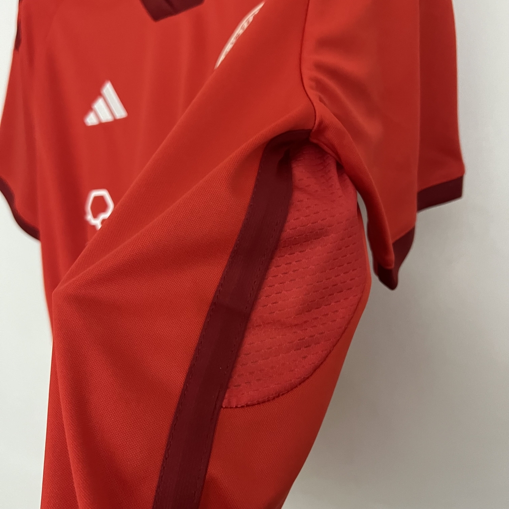 Camisa Adidas Internacional 2023/2024 I Vermelha Sem Número