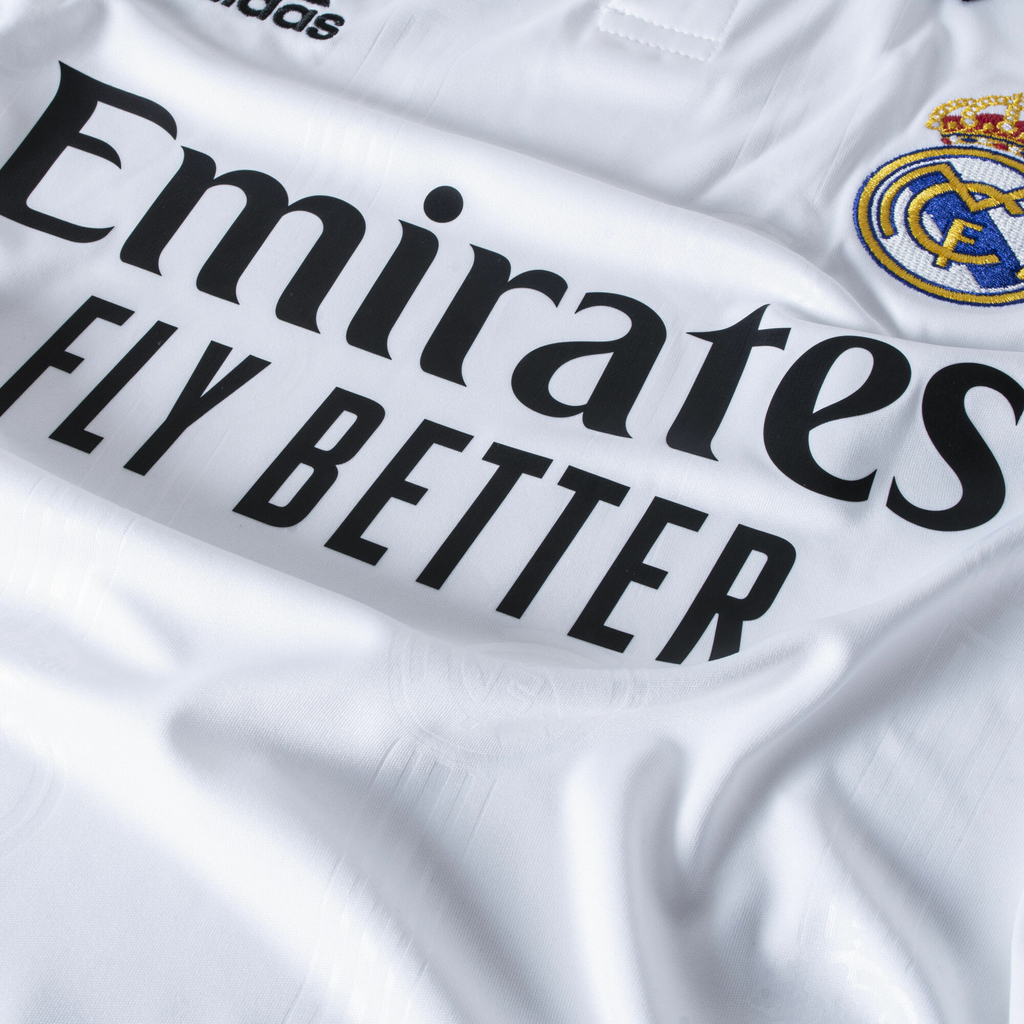 Nova Camisa Edição Jogador Real Madrid 1 Patch UEFA Champions