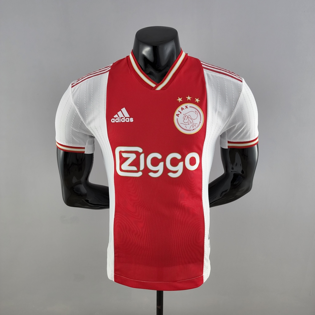 Camisa Ajax Home 2022/23 Jogador Adidas - Masculina