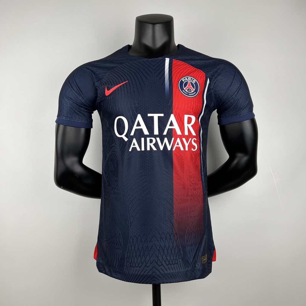 Camisa PSG Nike Home 2023-2024 Player Masculino - Azul Marinho