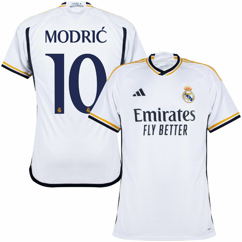 Camisa Real Madrid Adidas Home Modric nº 10 - 2023-2024