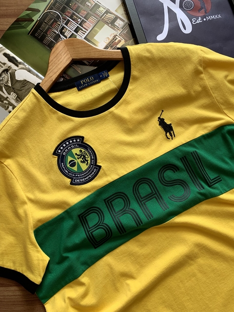 Camiseta Polo Ralph Lauren - Exclusive Edition Polo Team Brasil