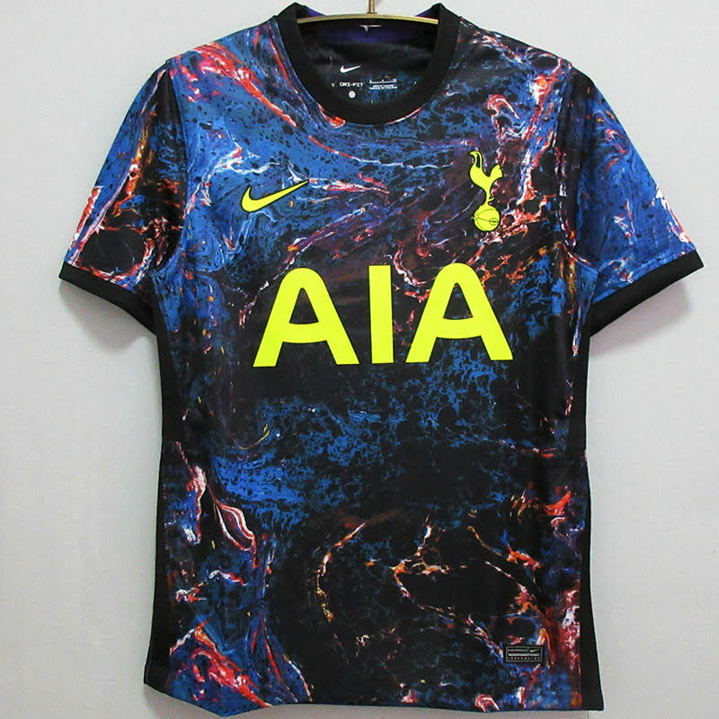 Camisa Tottenham II - Nike - 2021/22 - Masculina - Cor : Azul e Preta