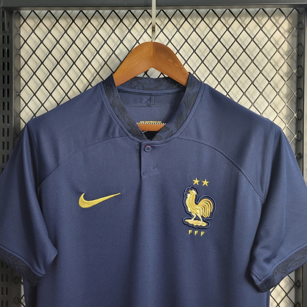 Novas camisas da Seleção da França para a Copa 2022 Nike