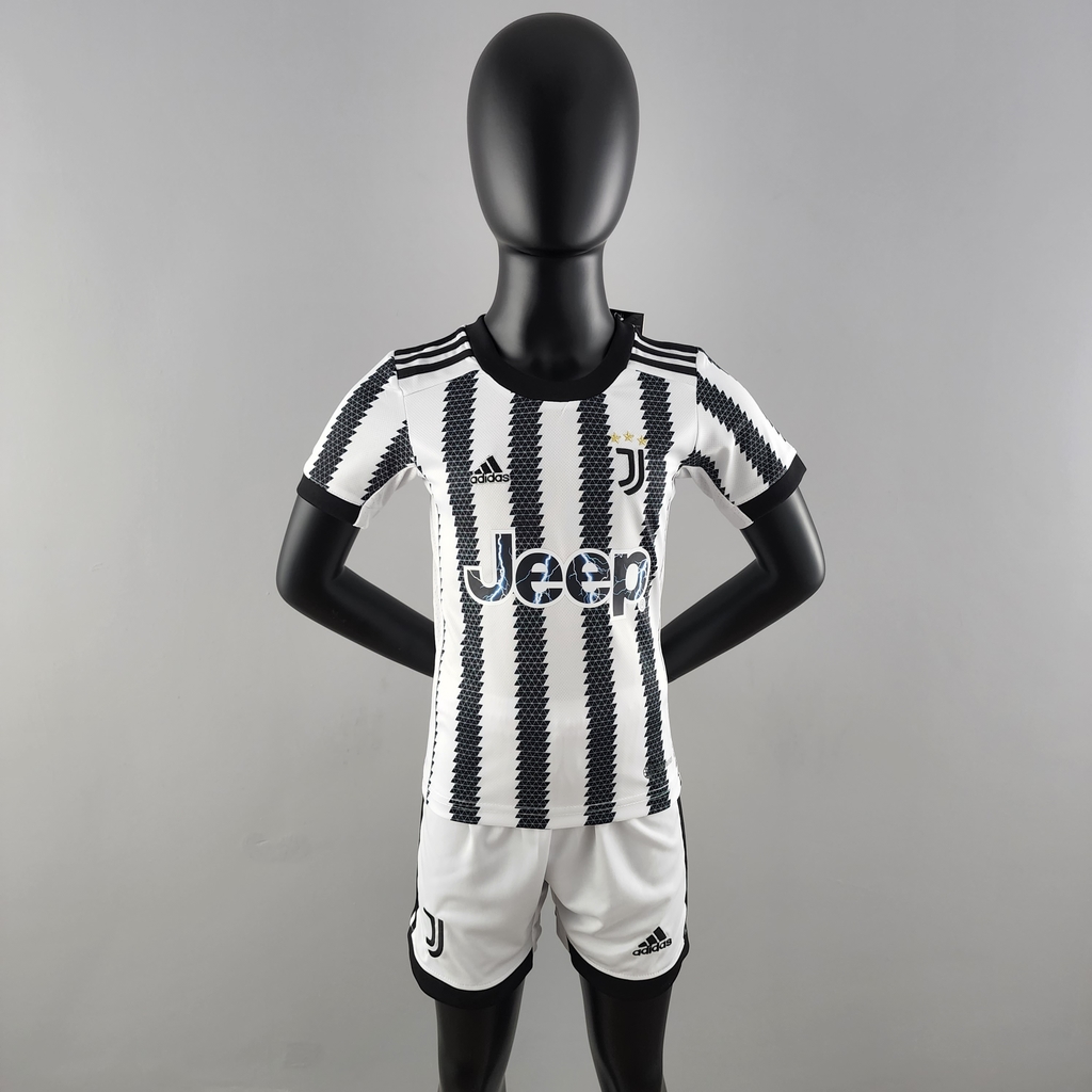 Kit Infantil Juventus I 22/23 - Comprar em PRO Camisas