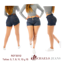 Short Mezclilla Levanta Pompi Stretch Michaelo Jeans Ref3012 - tienda en línea
