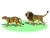 Mini Animais 1:87 Safari Zoológico pequenos, maquetes, dioramas e terrário na internet