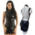 Vestido de Vinilo con Espalda Descubierta