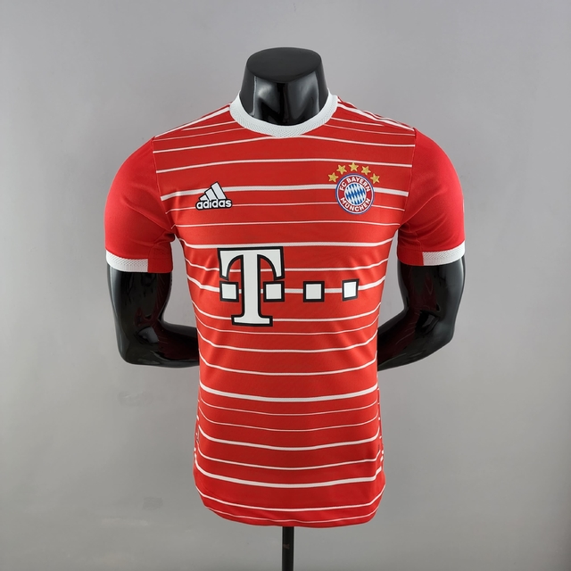 Camisa Jogador Vermelha do Bayern de Munique - A partir de R$219,90
