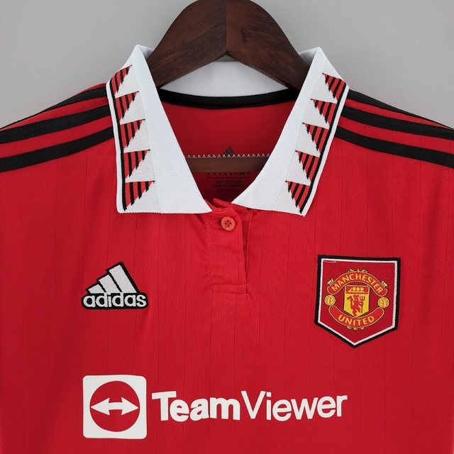 Camisa Feminina Vermelha do Manchester United - A partir de R$179,90 -