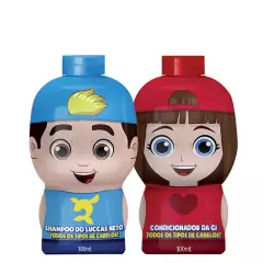 Luccas Neto Combo 3D Shampoo e Condicionador Todos os Tipos de Cabelos - comprar online
