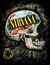 Baby Look Nirvana Skull - comprar online