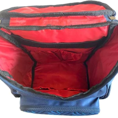 Mochila Maternal Emma Blue Matelase