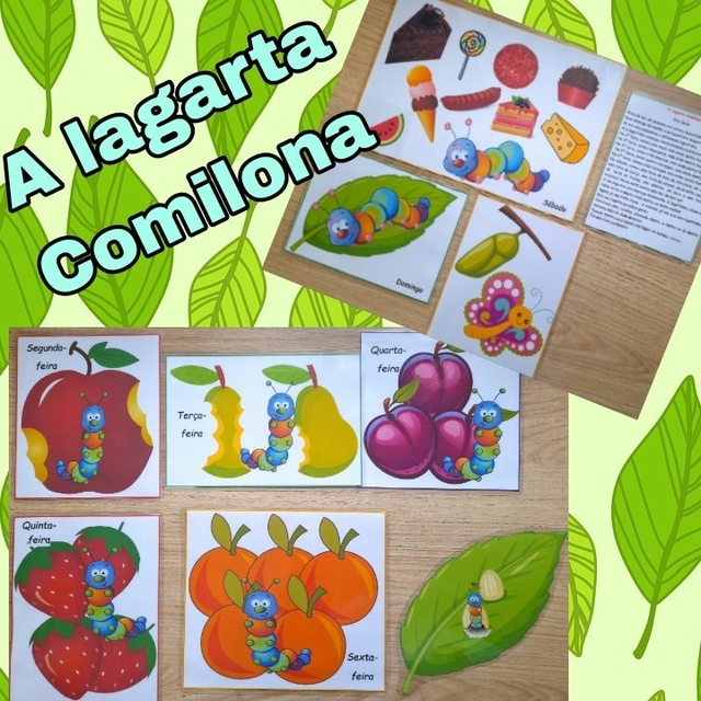 Hist ria a lagarta comilona vivi art pedag gica