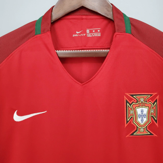 Camisa Portugal Retrô 2016 Nike Masculina - Vermelha