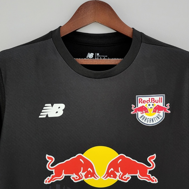 Camisa Red Bull Bragantino II 22/23 New Balance - Masculina - Preta