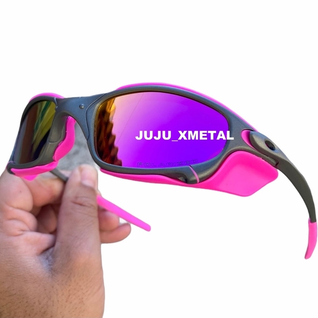 Óculos de Sol Oakley Juliet X-Metal Lentes Rosa Metal Polarizadas + S